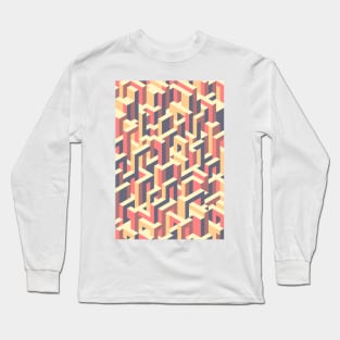 Abstract - Isometric - Sunshine Long Sleeve T-Shirt